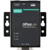 Serial device server, 1 port RS232, 10/100M Ethernet, DB9 male, 15KV ESD, 9-30VDC With adapter 220/110 V to 12VMOXA